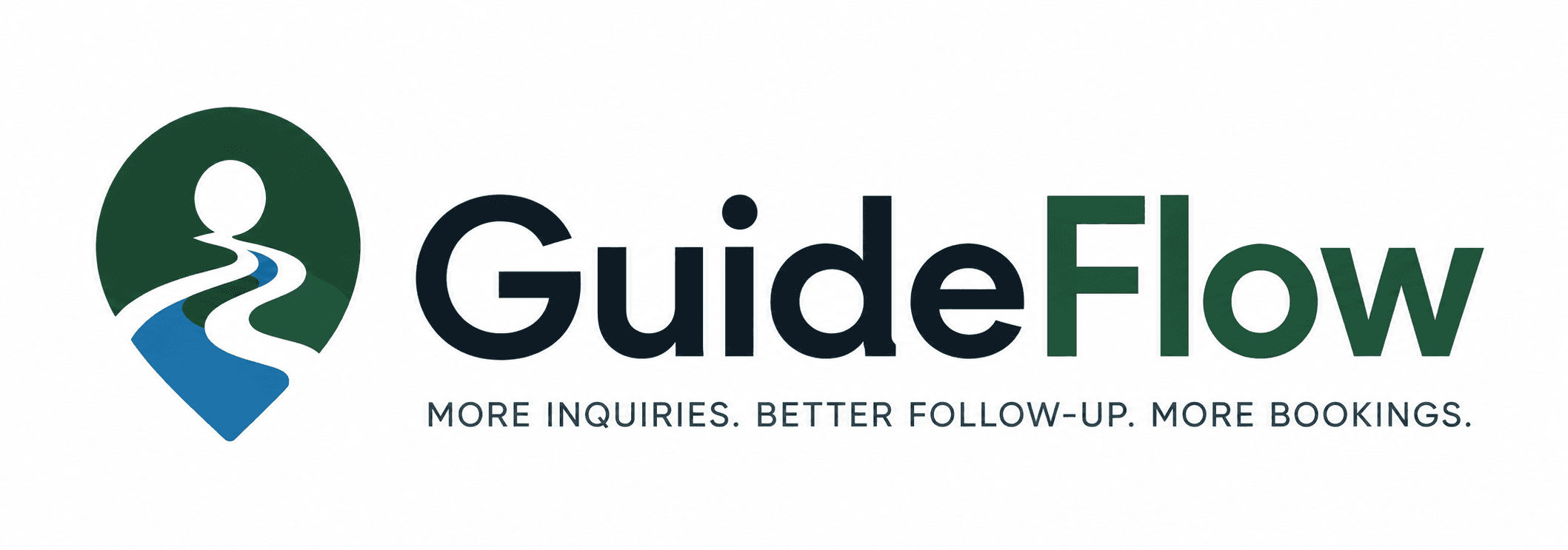 GuideFlow - More inquiries. Better follow-up. More bookings.